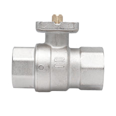Rp 1-1/4" 2-way Brass Ball Valve ISO-Top F04/F05 PN40