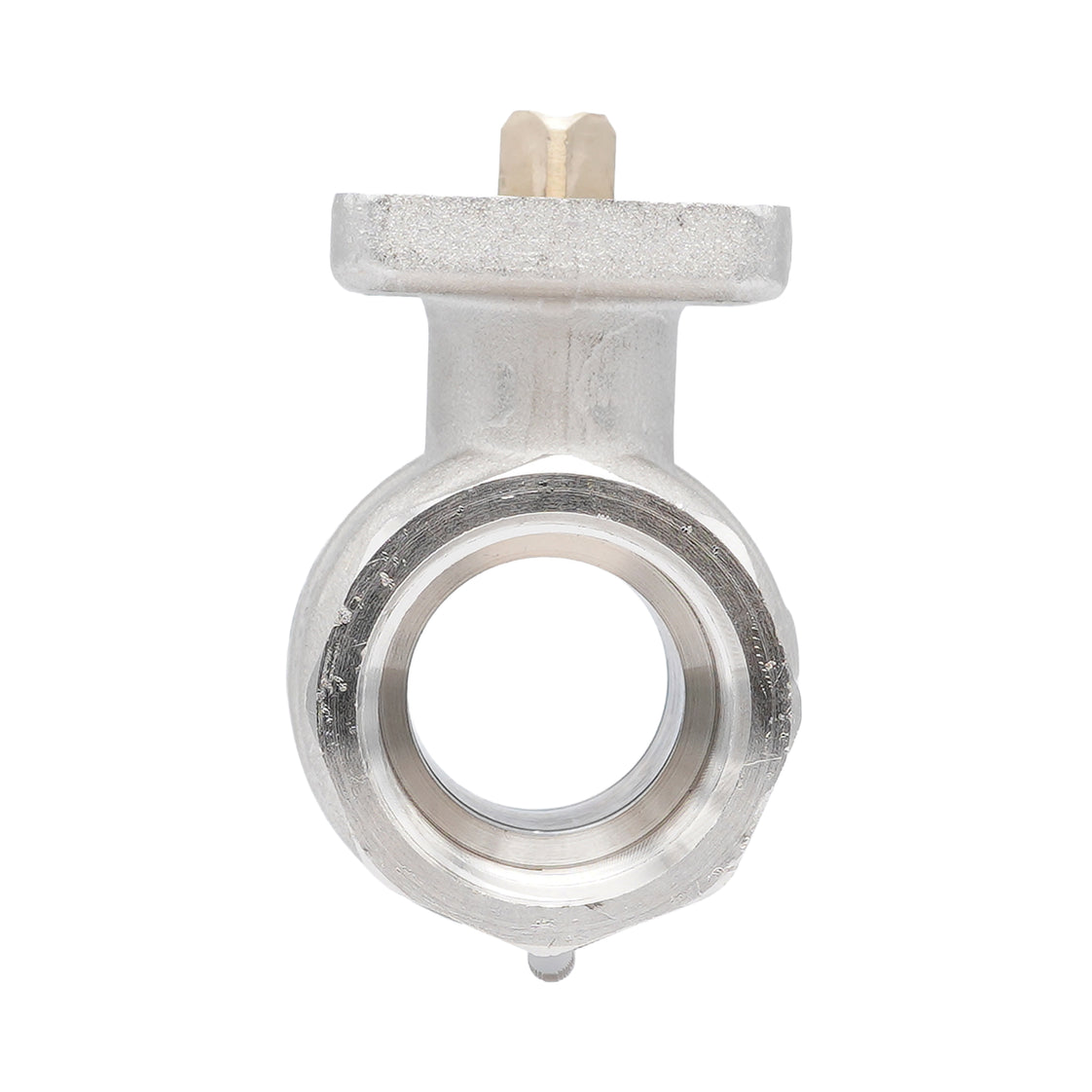 Rp 1-1/4" 2-way Brass Ball Valve ISO-Top F04/F05 PN40
