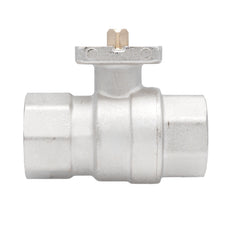 Rp 1-1/2" 2-way Brass Ball Valve ISO-Top F04/F05 PN25