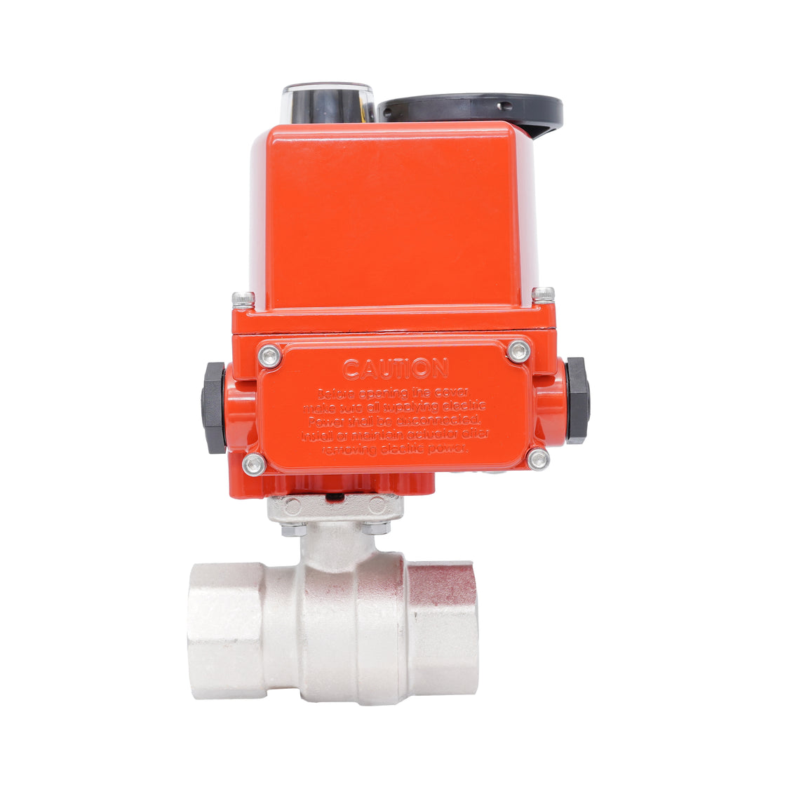 Rp 1" 2-Way Modulating Electric Brass Ball Valve 24 V AC/DC