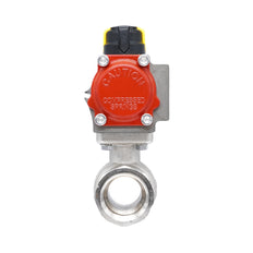 Rp 1 1/2" 2-Way Pneumatic Brass Ball Valve - Double Acting