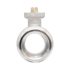 Rp 2-1/2" 2-way Brass Ball Valve ISO-Top F07 PN25
