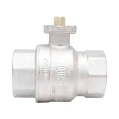 Rp 2-1/2" 2-way Brass Ball Valve ISO-Top F07 PN25