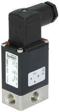 Solenoid Valve 3/2-Way G1/4'' Mixing Stainless steel FKM 0-6bar/87psi 48VDC 0330 124122