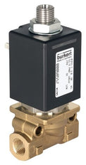 Solenoid Valve 3/2-Way G3/8'' NC Brass PEEK 0-70bar/1015psi 230VAC Vacuum 0355 144097