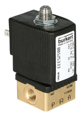 Solenoid Valve 3/2-Way G1/4'' NC Brass FKM 0-10bar/145psi 48VAC 6014 146018