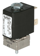Solenoid Valve 20x20 mm SFB flange NC Stainless steel FKM 0-4.5bar/65psi 24VDC 6011 333845