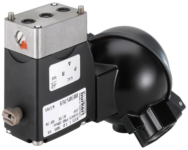 Solenoid Valve 3/2-Way 32x46 mm SFB flange NO Stainless steel EPDM 0-16bar/232psi 24VAC/DC ATEX 0331 391333