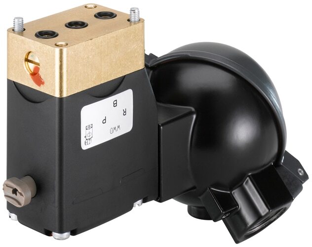 Solenoid Valve 3/2-Way 32x46 mm SFB flange Universal Brass FKM 0-10bar/145psi 230VAC/DC Oxygen Fat/Oil Free ATEX 0331 20028853