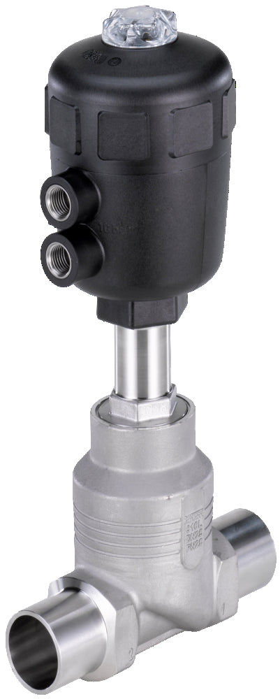 Welded End DN 65 NC Pneumatic 2-Way Globe Valve Stainless Steel - 2012 - 152749