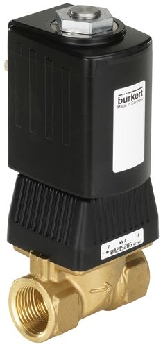 Solenoid Valve G3/8'' NC Brass FKM 0-16bar/232psi 24VDC 6240 339904