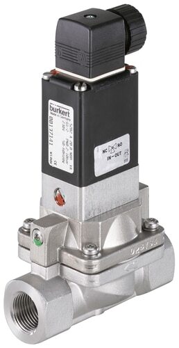 Solenoid Valve G1'' NC Stainless steel EPDM 0.2-10bar/3-145psi 230VDC Anti-Waterhammer 5282 284418