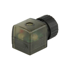 Connector 200-240V AC/DC (DIN - A) with Rectifier LED and Varistor - Burkert 2508 008366