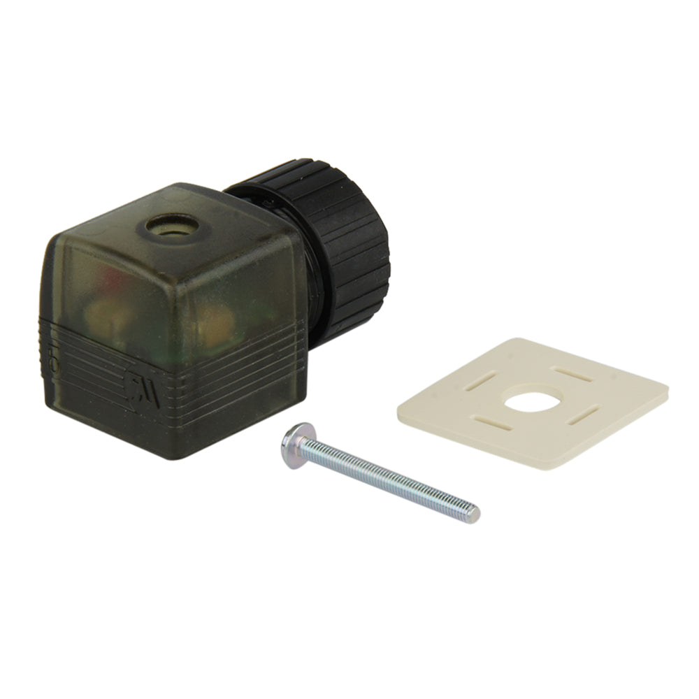 Connector 200-240V AC/DC (DIN - A) with 3m cable LED and Varistor - Burkert 2508 783583