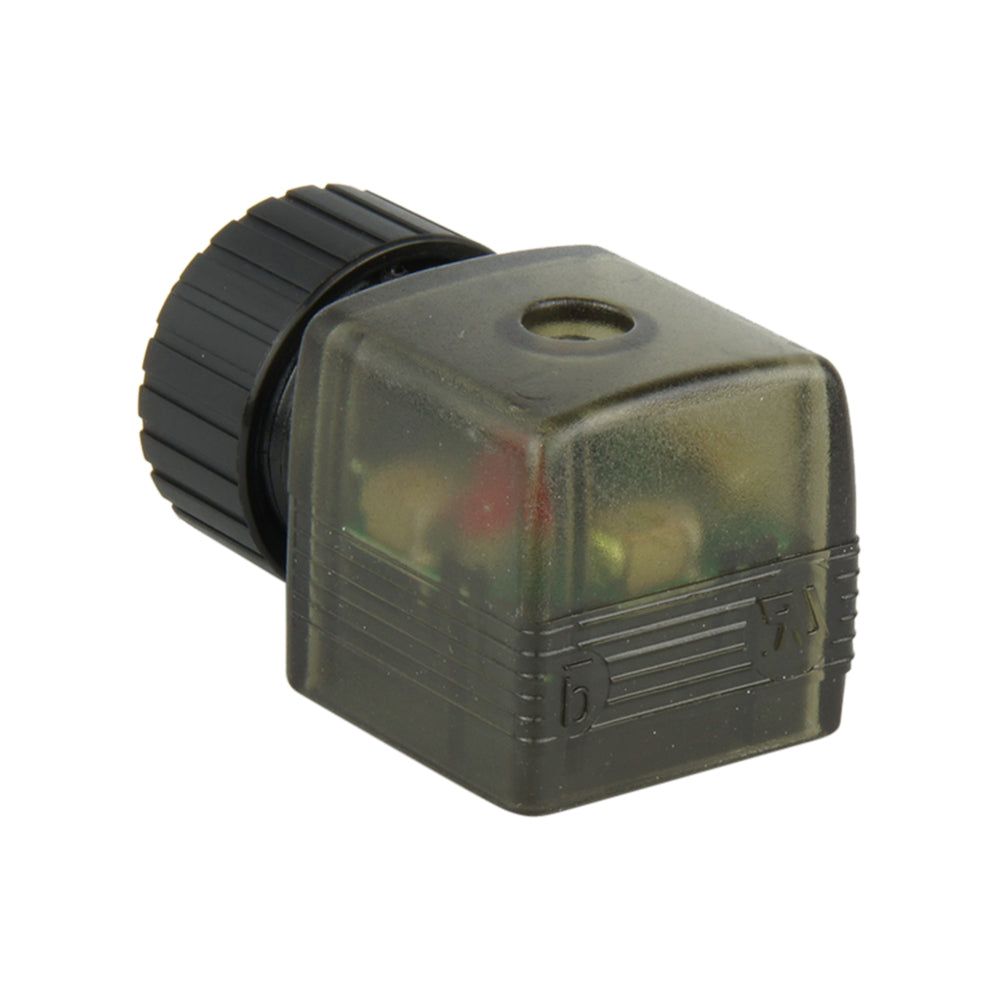 Connector 200-240V AC/DC (DIN - A) with LED and Varistor - Burkert 2508 008369