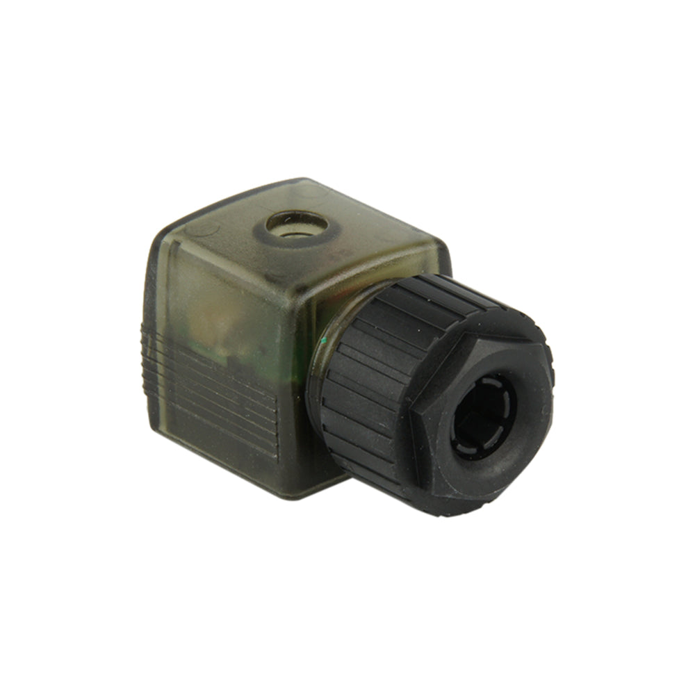 Connector 200-240V AC/DC (DIN - A) with Rectifier LED and Varistor - Burkert 2508 008366