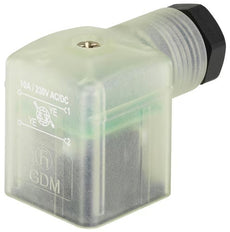 Connector 12-24V DC (DIN - A) with 3m cable LED Recovery Diode and Polarity Protection - Burkert 2518 314837