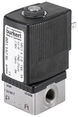 Solenoid Valve G1/4'' NC Stainless steel FKM 0-0.75bar/11psi 24VDC 6013 312058