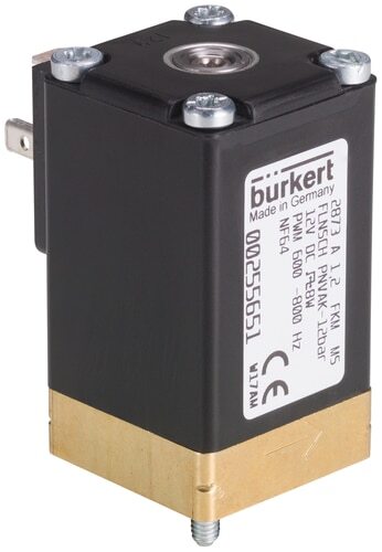 Solenoid Valve 32x32 mm SFB flange NC Brass FKM -1-8bar/-15-116psi 24VDC Oxygen Fat/Oil Free 2873 20017372