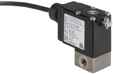 Solenoid Valve G1/4'' NC Stainless steel FKM -1-8bar/-15-116psi 12VDC 2873 255667