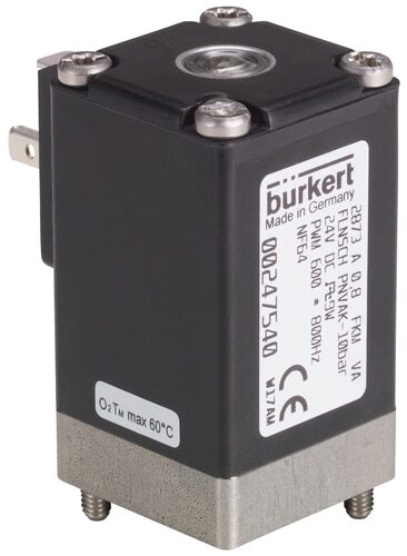 Solenoid Valve 32x32 mm SFB flange NC Stainless steel EPDM -1-16bar/-15-232psi 24VDC Oxygen Fat/Oil Free 2873 255499