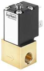 Solenoid Valve NPT 1/8'' NC Brass FKM -1-12bar/-15-174psi 24VDC Oxygen Fat/Oil Free 2871 20007077
