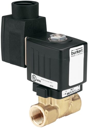 Solenoid Valve G3/4'' NC Brass NBR 0-10bar/145psi 230VAC Anti-Waterhammer 6213 336100