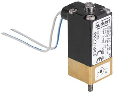 Solenoid Valve 20x20 mm SFB flange NC Brass FKM -1-8bar/-15-116psi 12VDC Oxygen Fat/Oil Free 2871 20000838