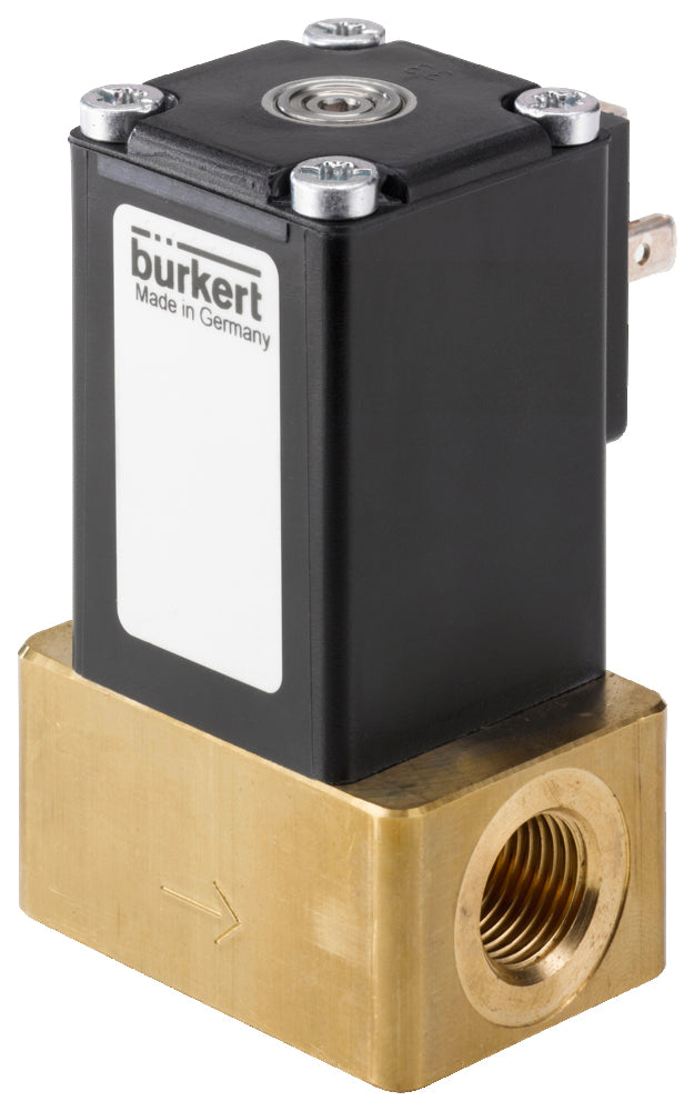 Solenoid Valve G1/4'' NC Brass FKM -1-3.5bar/-15-51psi 24VDC 2873 239081