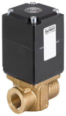 Solenoid Valve G3/8'' NC Brass FKM -1-10bar/-15-145psi 24VDC Oxygen Fat/Oil Free 2875 255469
