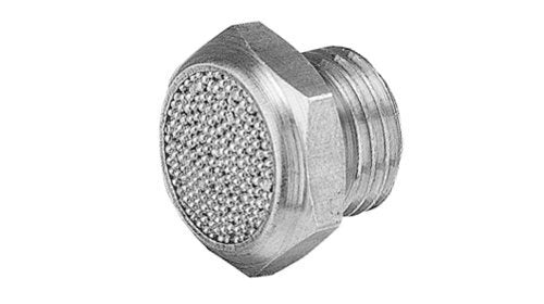 Aventics SI1 G3/8'' Sintered Bronze Compact Pneumatic Muffler