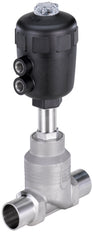 Welded End DN 32 NC Pneumatic 2-Way Globe Valve Stainless Steel - 2012 - 289151