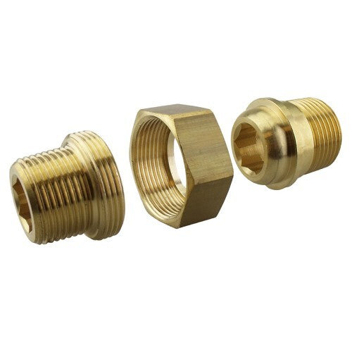 R1/8'' union fitting brass