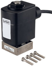 Solenoid Valve 45x45 mm SFB flange NC Stainless steel Ceramics 0-250bar/3626psi 24VDC 6027 315591