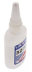 Loxeal Instant Adhesive 50ml Transparent 2-5s Curing Time Metal, Plastic, Neoprene/Nbr, Epdm And Rubber Surfaces