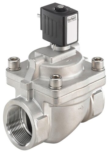 Solenoid Valve NPT 1/2'' NO Stainless steel EPDM 0.2-16bar/3-232psi 120VAC Anti-Waterhammer Drinking Water 6281 394668