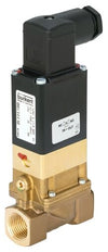Solenoid Valve 50 mm Flange NC Brass NBR 0.2-10bar/3-145psi 24VDC Anti-Waterhammer 5282 355264