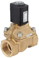 Solenoid Valve NPT 1'' NC Brass PTFE 0-10bar/145psi 24VAC/DC 6407 348885