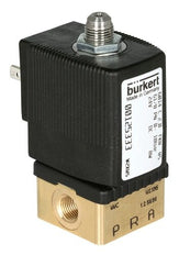 Solenoid Valve 3/2-Way G1/4'' NC Brass FKM 0-16bar/232psi 24VDC Oxygen Fat/Oil Free 6014 387019