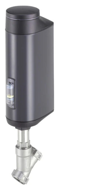 Welded End DN 50 On/Off NC Stainless Steel Electric Angle Seat Valve - 3320 - 20026663