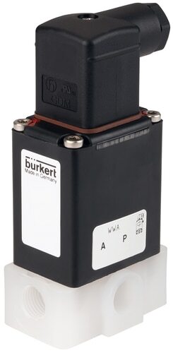 Solenoid Valve 3/2 Mixing G1/4'' PVDF FFKM 0-2bar/29psi 24VDC 0330 261789