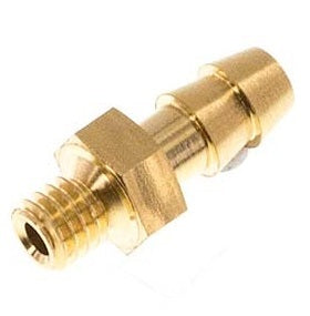 G1/8'' Male x 4mm Brass Hose barb 10 Bar