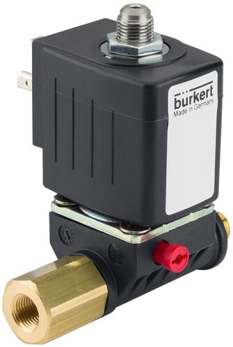 Solenoid Valve 3/2-Way G1/8'' Male/Female - Banjo NC PPS FKM 0-16bar/232psi 24VDC 6014 342402
