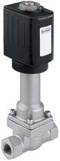 Solenoid Valve G1/4'' NC Stainless steel PTFE 0-10bar/145psi 24VAC/DC Vacuum -200 - 180°C (-328 - 356°F) 6026 367643