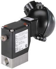 Solenoid Valve G1/4'' NC Stainless steel FKM 0-10bar/145psi 24VAC/DC Oxygen Fat/Oil Free ATEX 0330 385584