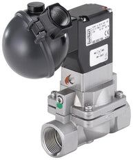 Solenoid Valve NPT 1'' NC Stainless steel FKM 0.2-10bar/3-145psi 120VAC Anti-Waterhammer 5282 381901