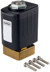 Solenoid Valve 40x40 mm SFB flange NC Brass FKM 0-13bar/189psi 24VDC 6027 350372