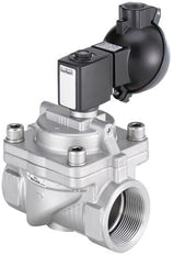 Solenoid Valve NPT 3/4'' NC Stainless steel EPDM 0.2-16bar/3-232psi 24VAC/DC Anti-Waterhammer ATEX 6281 390125