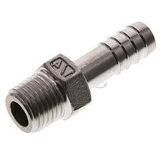 3/8'' NPT Male x 9mm Stainless steel Hose barb 16 Bar