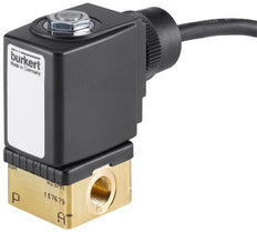 Solenoid Valve G1/4'' NC Brass FKM 0-10bar/145psi 24VAC/DC ATEX 6013 351909